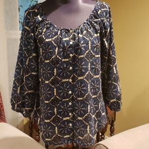 John Robshaw for Lucky Tunic Top